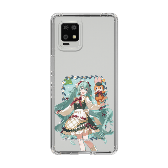 スリムプロテクションケース［ 初音ミク×クッピーラムネ - 初音ミク×クッピー - 等身イラスト1 ］