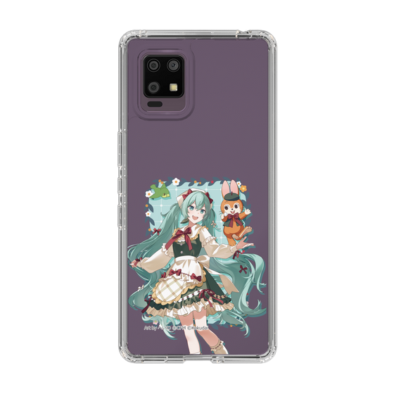 スリムプロテクションケース［ 初音ミク×クッピーラムネ - 初音ミク×クッピー - 等身イラスト1 ］