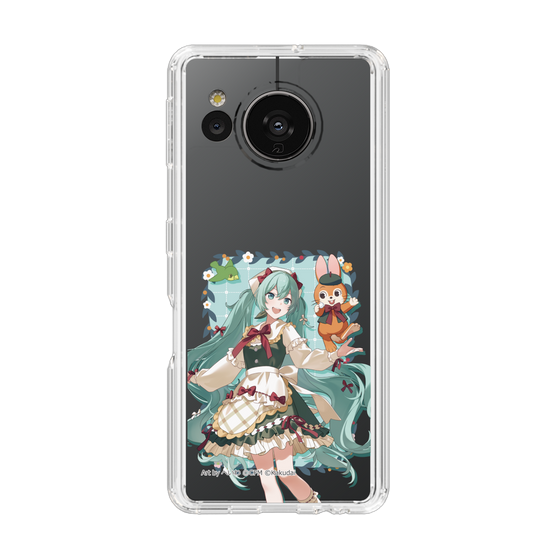 スリムプロテクションケース［ 初音ミク×クッピーラムネ - 初音ミク×クッピー - 等身イラスト1 ］
