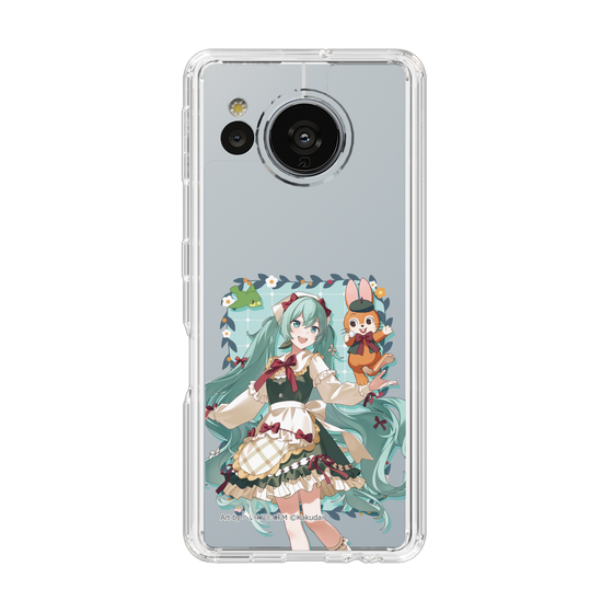スリムプロテクションケース［ 初音ミク×クッピーラムネ - 初音ミク×クッピー - 等身イラスト1 ］
