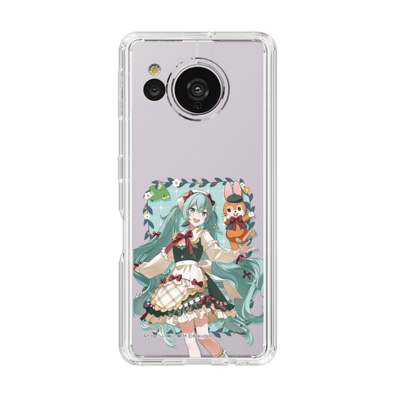 スリムプロテクションケース［ 初音ミク×クッピーラムネ - 初音ミク×クッピー - 等身イラスト1 ］