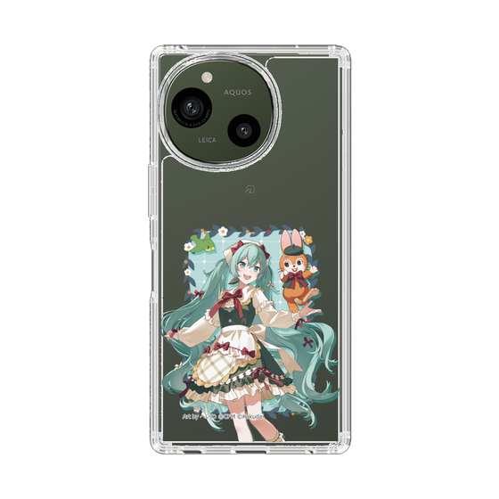 スリムプロテクションケース［ 初音ミク×クッピーラムネ - 初音ミク×クッピー - 等身イラスト1 ］