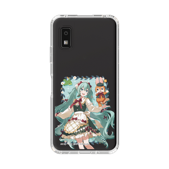 スリムプロテクションケース［ 初音ミク×クッピーラムネ - 初音ミク×クッピー - 等身イラスト1 ］