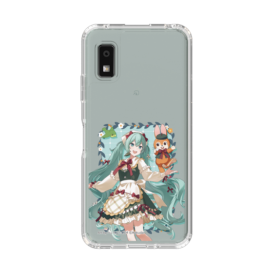 スリムプロテクションケース［ 初音ミク×クッピーラムネ - 初音ミク×クッピー - 等身イラスト1 ］