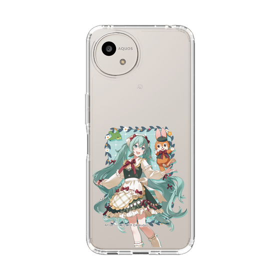 スリムプロテクションケース［ 初音ミク×クッピーラムネ - 初音ミク×クッピー - 等身イラスト1 ］