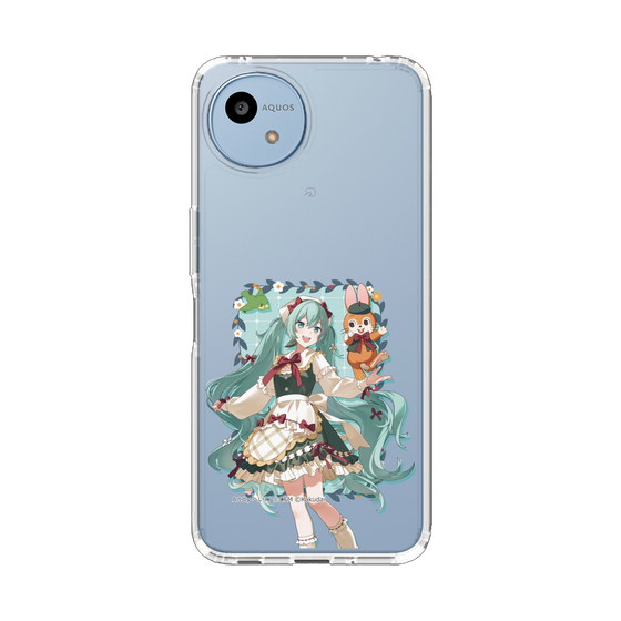 スリムプロテクションケース［ 初音ミク×クッピーラムネ - 初音ミク×クッピー - 等身イラスト1 ］