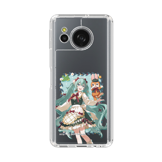 スリムプロテクションケース［ 初音ミク×クッピーラムネ - 初音ミク×クッピー - 等身イラスト1 ］