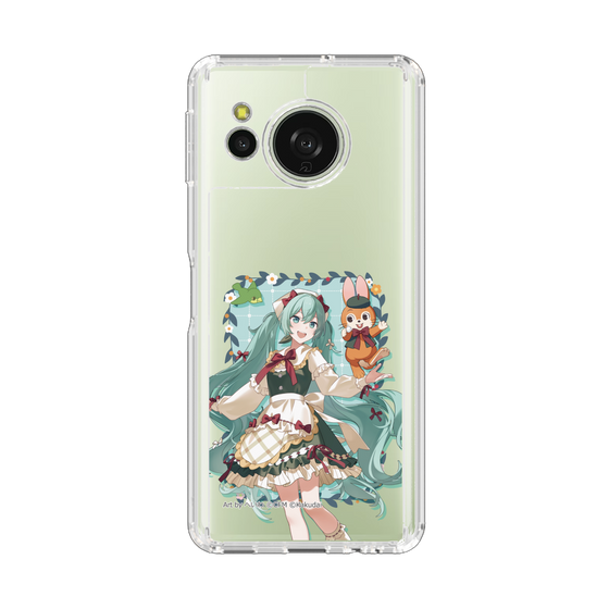 スリムプロテクションケース［ 初音ミク×クッピーラムネ - 初音ミク×クッピー - 等身イラスト1 ］