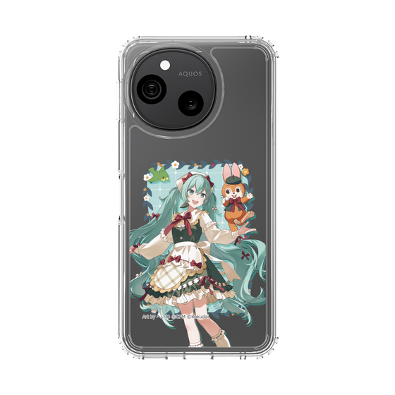 スリムプロテクションケース［ 初音ミク×クッピーラムネ - 初音ミク×クッピー - 等身イラスト1 ］