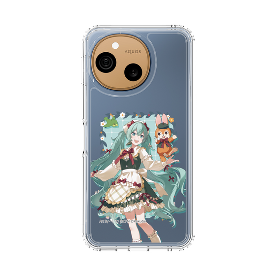 スリムプロテクションケース［ 初音ミク×クッピーラムネ - 初音ミク×クッピー - 等身イラスト1 ］