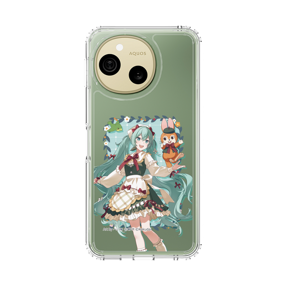 スリムプロテクションケース［ 初音ミク×クッピーラムネ - 初音ミク×クッピー - 等身イラスト1 ］