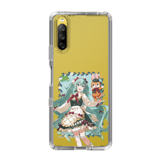 スリムプロテクションケース［ 初音ミク×クッピーラムネ - 初音ミク×クッピー - 等身イラスト1 ］