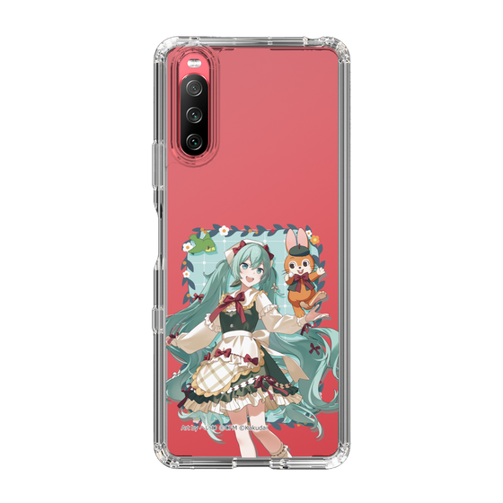 スリムプロテクションケース［ 初音ミク×クッピーラムネ - 初音ミク×クッピー - 等身イラスト1 ］