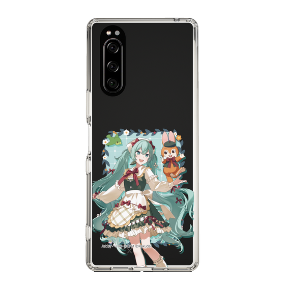 スリムプロテクションケース［ 初音ミク×クッピーラムネ - 初音ミク×クッピー - 等身イラスト1 ］