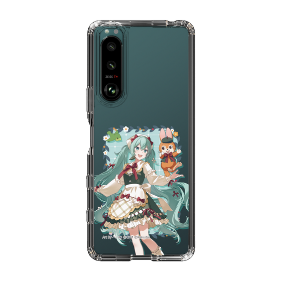 スリムプロテクションケース［ 初音ミク×クッピーラムネ - 初音ミク×クッピー - 等身イラスト1 ］