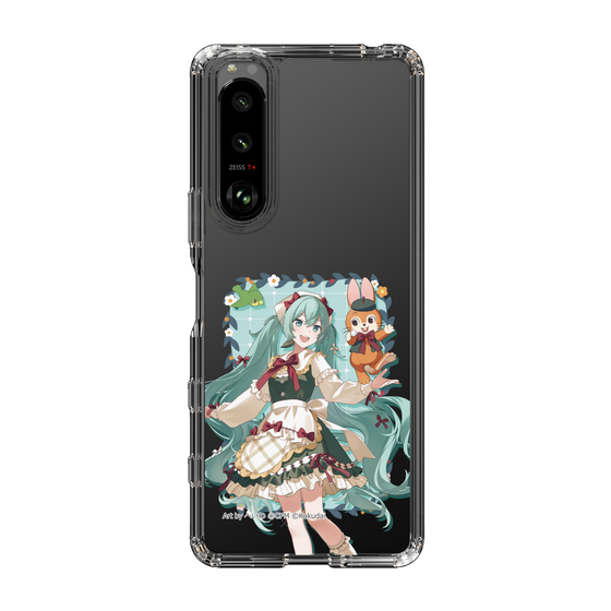 スリムプロテクションケース［ 初音ミク×クッピーラムネ - 初音ミク×クッピー - 等身イラスト1 ］