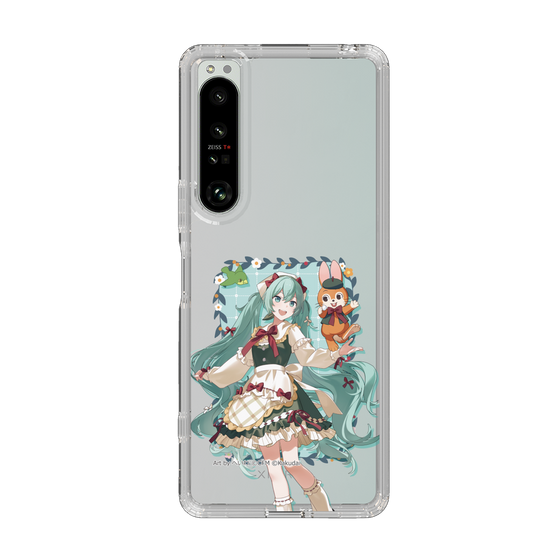 スリムプロテクションケース［ 初音ミク×クッピーラムネ - 初音ミク×クッピー - 等身イラスト1 ］