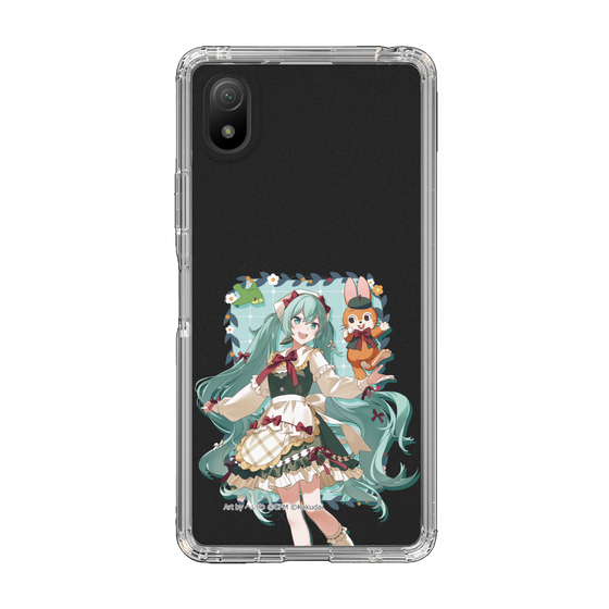 スリムプロテクションケース［ 初音ミク×クッピーラムネ - 初音ミク×クッピー - 等身イラスト1 ］