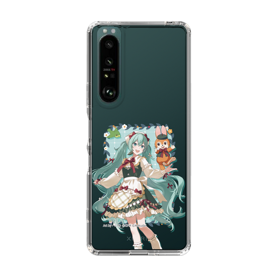 スリムプロテクションケース［ 初音ミク×クッピーラムネ - 初音ミク×クッピー - 等身イラスト1 ］