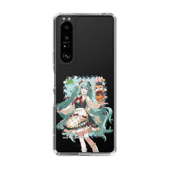 スリムプロテクションケース［ 初音ミク×クッピーラムネ - 初音ミク×クッピー - 等身イラスト1 ］