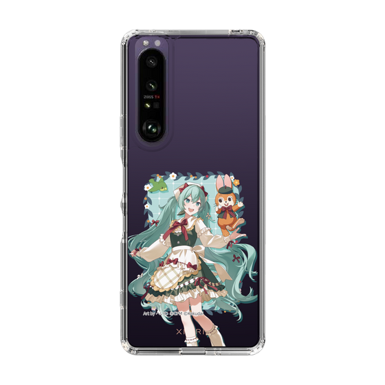 スリムプロテクションケース［ 初音ミク×クッピーラムネ - 初音ミク×クッピー - 等身イラスト1 ］
