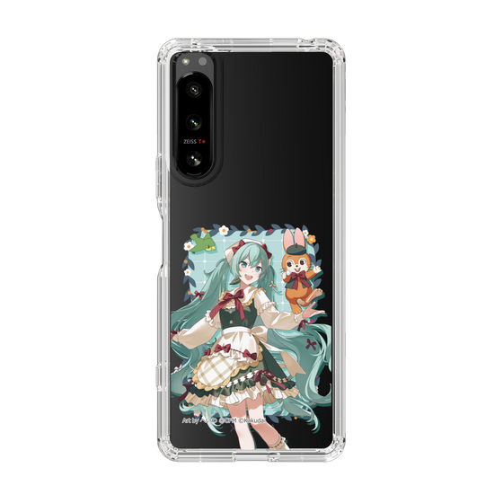 スリムプロテクションケース［ 初音ミク×クッピーラムネ - 初音ミク×クッピー - 等身イラスト1 ］