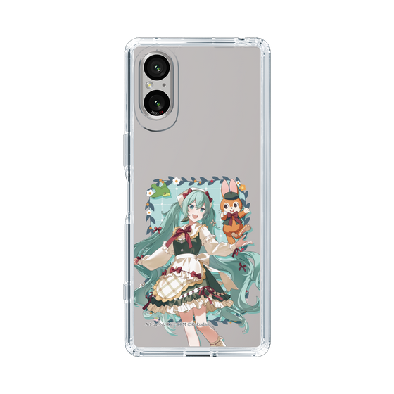 スリムプロテクションケース［ 初音ミク×クッピーラムネ - 初音ミク×クッピー - 等身イラスト1 ］