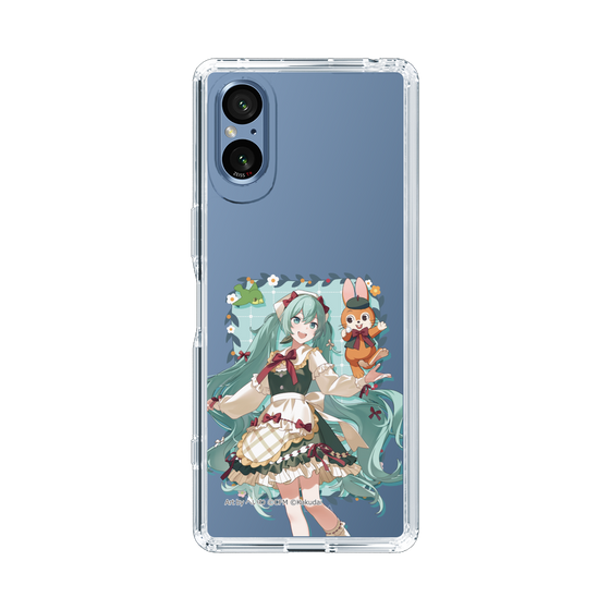 スリムプロテクションケース［ 初音ミク×クッピーラムネ - 初音ミク×クッピー - 等身イラスト1 ］