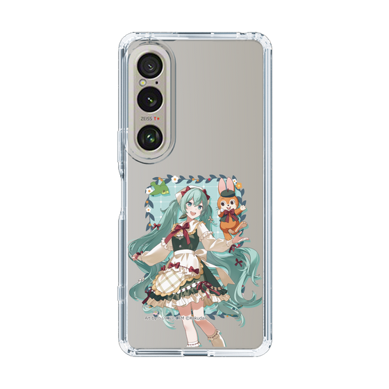 スリムプロテクションケース［ 初音ミク×クッピーラムネ - 初音ミク×クッピー - 等身イラスト1 ］