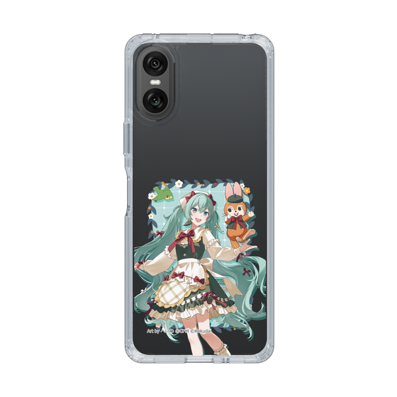 スリムプロテクションケース［ 初音ミク×クッピーラムネ - 初音ミク×クッピー - 等身イラスト1 ］