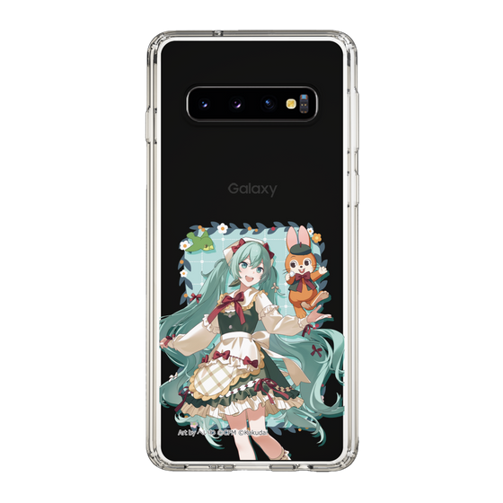スリムプロテクションケース［ 初音ミク×クッピーラムネ - 初音ミク×クッピー - 等身イラスト1 ］