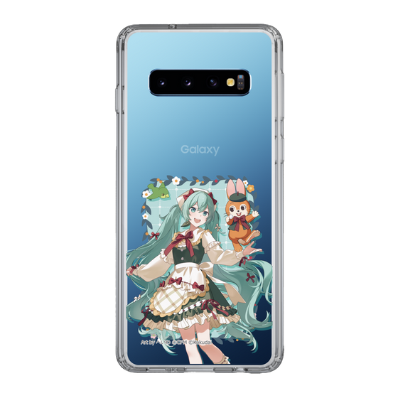 スリムプロテクションケース［ 初音ミク×クッピーラムネ - 初音ミク×クッピー - 等身イラスト1 ］