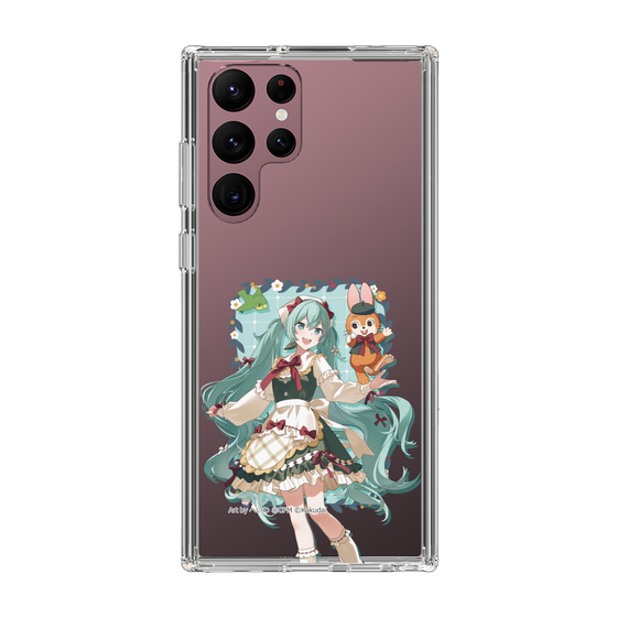 スリムプロテクションケース［ 初音ミク×クッピーラムネ - 初音ミク×クッピー - 等身イラスト1 ］