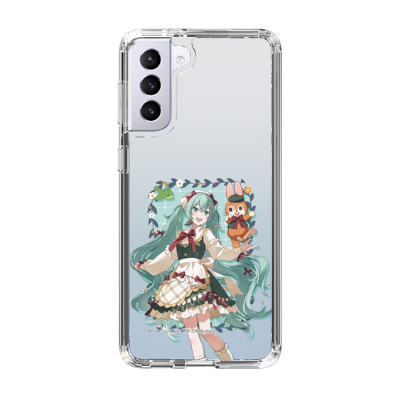 スリムプロテクションケース［ 初音ミク×クッピーラムネ - 初音ミク×クッピー - 等身イラスト1 ］
