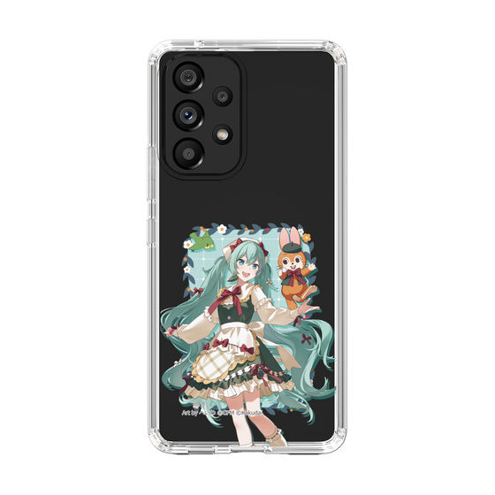 スリムプロテクションケース［ 初音ミク×クッピーラムネ - 初音ミク×クッピー - 等身イラスト1 ］