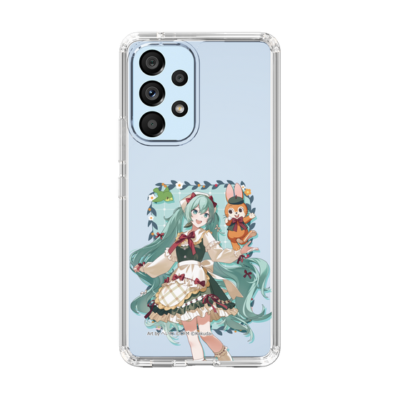 スリムプロテクションケース［ 初音ミク×クッピーラムネ - 初音ミク×クッピー - 等身イラスト1 ］