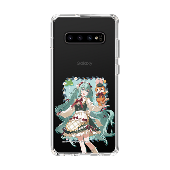 スリムプロテクションケース［ 初音ミク×クッピーラムネ - 初音ミク×クッピー - 等身イラスト1 ］