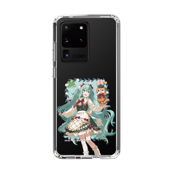 スリムプロテクションケース［ 初音ミク×クッピーラムネ - 初音ミク×クッピー - 等身イラスト1 ］