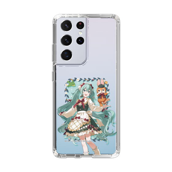 スリムプロテクションケース［ 初音ミク×クッピーラムネ - 初音ミク×クッピー - 等身イラスト1 ］