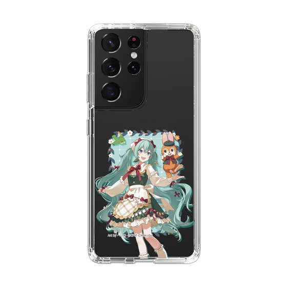 スリムプロテクションケース［ 初音ミク×クッピーラムネ - 初音ミク×クッピー - 等身イラスト1 ］