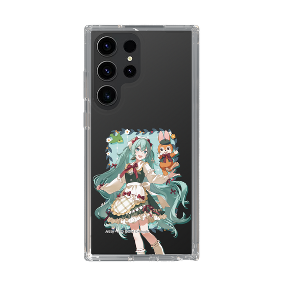 スリムプロテクションケース［ 初音ミク×クッピーラムネ - 初音ミク×クッピー - 等身イラスト1 ］