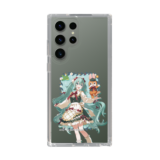 スリムプロテクションケース［ 初音ミク×クッピーラムネ - 初音ミク×クッピー - 等身イラスト1 ］