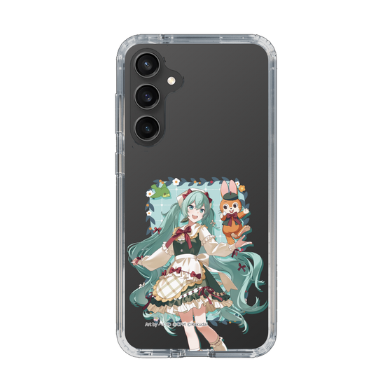 スリムプロテクションケース［ 初音ミク×クッピーラムネ - 初音ミク×クッピー - 等身イラスト1 ］