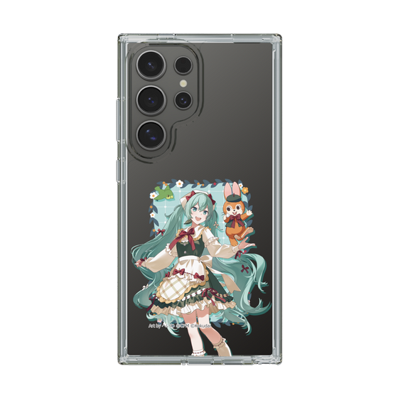 スリムプロテクションケース［ 初音ミク×クッピーラムネ - 初音ミク×クッピー - 等身イラスト1 ］