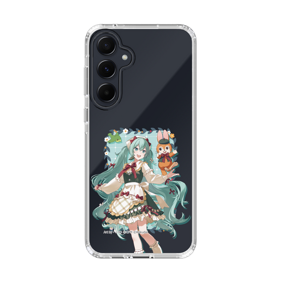 スリムプロテクションケース［ 初音ミク×クッピーラムネ - 初音ミク×クッピー - 等身イラスト1 ］