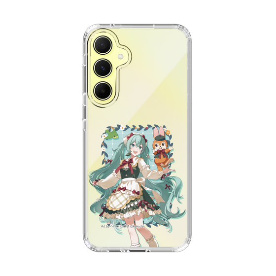 スリムプロテクションケース［ 初音ミク×クッピーラムネ - 初音ミク×クッピー - 等身イラスト1 ］