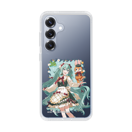 スリムプロテクションケース［ 初音ミク×クッピーラムネ - 初音ミク×クッピー - 等身イラスト1 ］