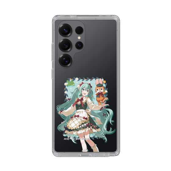 スリムプロテクションケース［ 初音ミク×クッピーラムネ - 初音ミク×クッピー - 等身イラスト1 ］