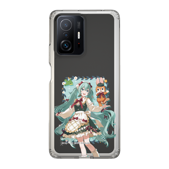 スリムプロテクションケース［ 初音ミク×クッピーラムネ - 初音ミク×クッピー - 等身イラスト1 ］