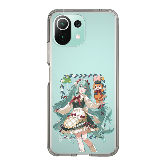 スリムプロテクションケース［ 初音ミク×クッピーラムネ - 初音ミク×クッピー - 等身イラスト1 ］